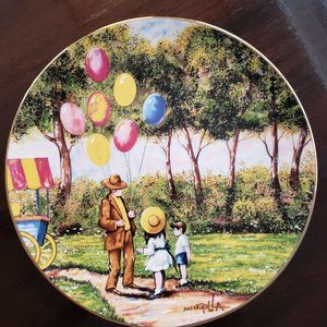 !979 "The Balloon Man" collector plate